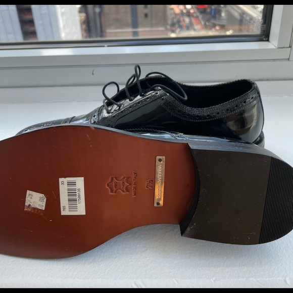 NWT❗️Dolce & Gabanna tuxedo wingtip Oxfords - Picture 3 of 9